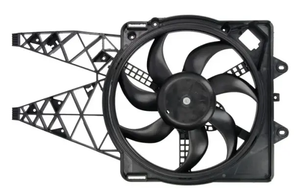 Ventilator radiator (cu carcasa) CHRYSLER DELTA; FIAT BRAVO II; LANCIA DELTA III 1.4-2.0D dupa 2006