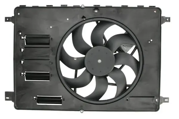 Ventilator radiator (cu carcasa, cu controler) potrivit FORD GALAXY II, GALAXY MK II, KUGA I, MONDEO IV, S-MAX 1.6-2.5 05.06-06.15
