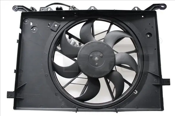 Ventilator radiator (cu carcasa, cu controler) potrivit VOLVO C70 I, S60 I, S80 I, V70 II, XC70 I 2.0-3.0 03.97-04.10