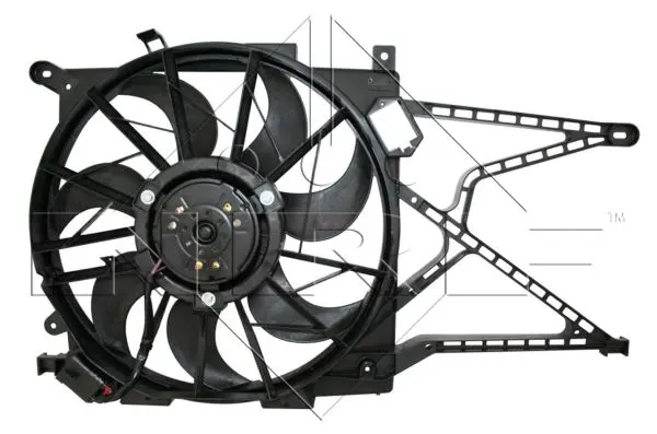 Ventilator radiator (cu carcasa) OPEL ASTRA G, ASTRA G CLASSIC, ASTRA G CLASSIC CARAVAN 1.7D intre 2000-2009