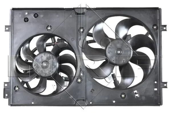 Ventilator radiator (cu carcasa) potrivit AUDI A3, TT; SEAT AROSA, CORDOBA, IBIZA III, LEON, TOLEDO II; SKODA FABIA I, FABIA I PRAKTIK, FABIA II, OCTAVIA I, OCTAVIA II 1.0-2.3 10.94-05.15