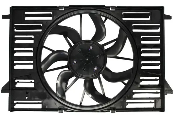 Ventilator radiator (cu carcasa) potrivit AUDI A4 ALLROAD B9, A4 B9, A5, A6 ALLROAD C8, A6 C8, A7, A8 D5, Q5, Q7, Q8; VW TOUAREG 1.4-4.0H 01.15-