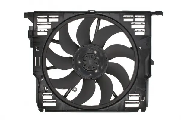 Ventilator radiator (cu carcasa) potrivit BMW 5 (F10), 5 (F11), 5 GRAN TURISMO (F07), 6 (F12), 6 (F13), 6 GRAN COUPE (F06), 7 (F01, F02, F03, F04) 3.0 3.0D 3.0H 02.08-10.18