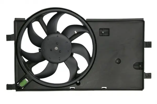 Ventilator radiator (cu carcasa) potrivit CITROEN NEMO, NEMO MINIVAN; FIAT FIORINO MINIVAN, QUBO; PEUGEOT BIPPER, BIPPER TEPEE 1.3D-1.4D 11.07-