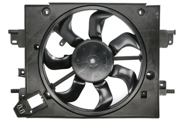 Ventilator radiator (cu carcasa) potrivit DACIA DOKKER, DOKKER MINIVAN, DUSTER, DUSTER SUV, LODGY; RENAULT CAPTUR I, DUSTER 1.0-2.0 04.10-