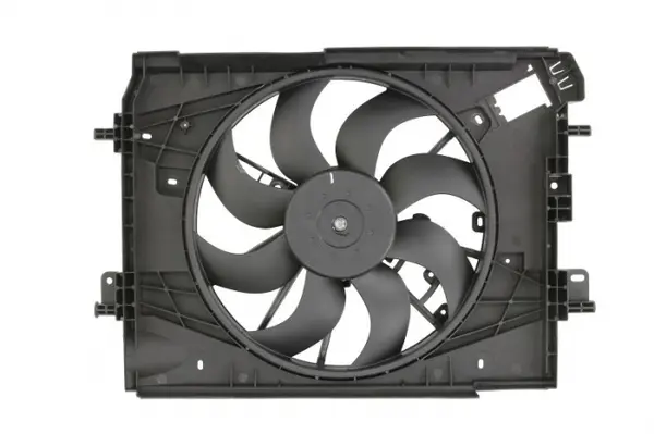 Ventilator radiator (cu carcasa) potrivit DACIA DOKKER, DOKKER EXPRESS MINIVAN, LODGY, LOGAN II, LOGAN MCV II, SANDERO II; RENAULT CAPTUR I, CLIO IV, CLIO IV HATCHBACK 0.9-1.6LPG 03.12-