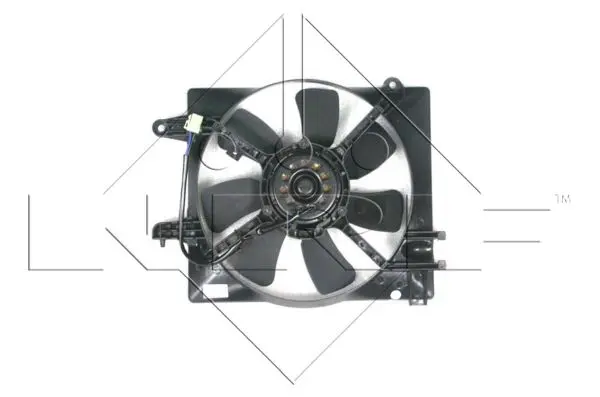 Ventilator radiator (cu carcasa) potrivit DAEWOO MATIZ 0.8 1.0 09.98-