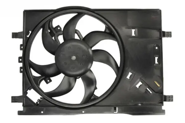 Ventilator radiator (cu carcasa) potrivit FIAT GRANDE PUNTO, PUNTO, PUNTO EVO, PUNTO HATCHBACK; OPEL CORSA D 0.9-1.6 06.05-