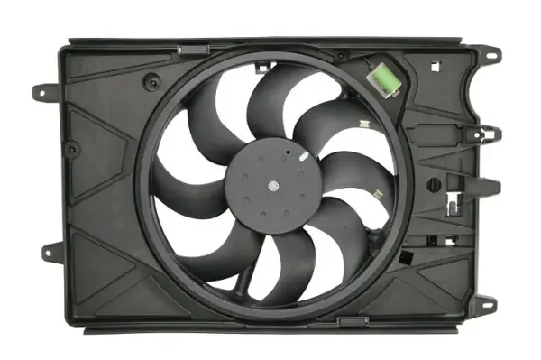Ventilator radiator cu carcasa potrivit FIAT TIPO 1.3D-1.6D 10.15-10.20