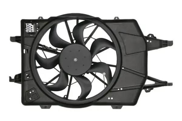 Ventilator radiator (cu carcasa) potrivit FORD FOCUS I, FOCUS I KOMBI 1.4-2.0 08.98-03.05