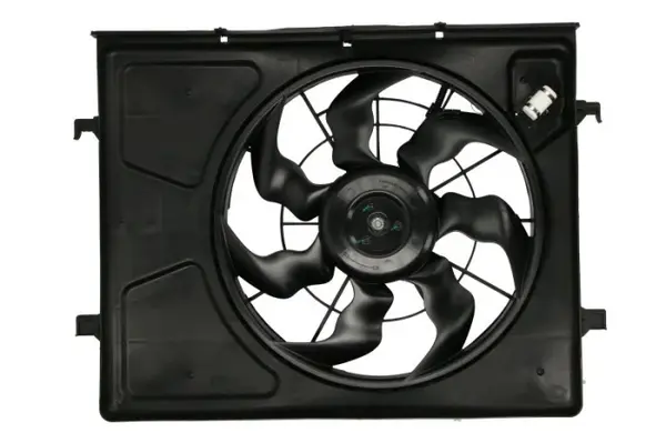 Ventilator radiator (cu carcasa) potrivit HYUNDAI ELANTRA IV, I30 1.4-2.0 06.06-06.12