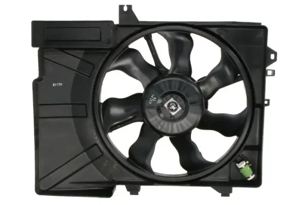 Ventilator radiator (cu carcasa) potrivit HYUNDAI GETZ 1.1 1.3 09.02-09.05