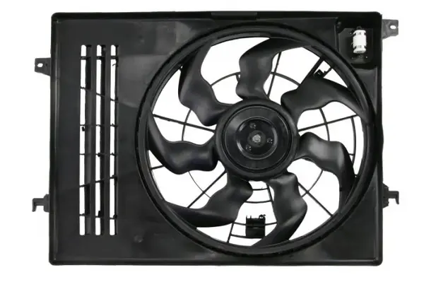 Ventilator radiator (cu carcasa) potrivit HYUNDAI IX35; KIA SPORTAGE III 1.6 2.0 06.10-