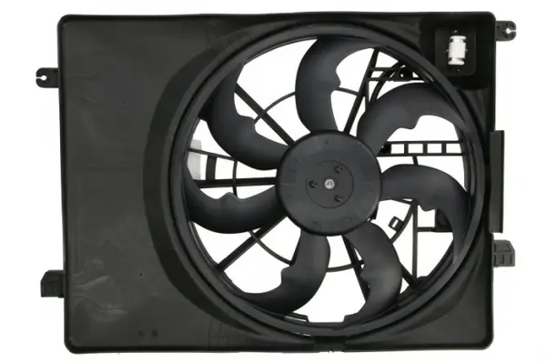 Ventilator radiator (cu carcasa) potrivit HYUNDAI IX35, TUCSON; KIA SPORTAGE IV 2.0 2.0D 2.4 11.13-09.22