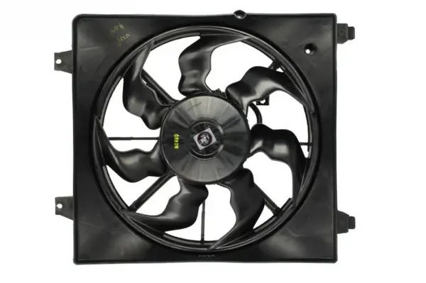 Ventilator radiator (cu carcasa) potrivit HYUNDAI SANTA FE I, SANTA FE II 2.7 02.01-12.12