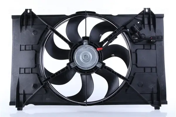 Ventilator radiator (cu carcasa) potrivit KIA RIO II 1.4 1.5D 1.6 03.05-12.11
