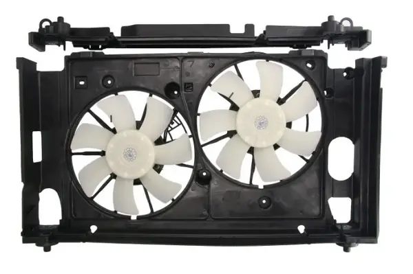Ventilator radiator (cu carcasa) potrivit LEXUS CT; TOYOTA PRIUS, PRIUS PLUS 1.8H 06.08-