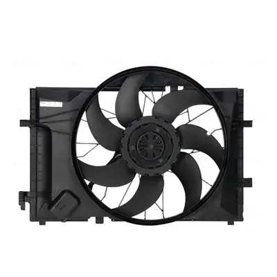 Ventilator radiator (cu carcasa) potrivit MERCEDES C (CL203), C T-MODEL (S203), C (W203), CLC (CL203), CLK (A209), CLK (C209), SLK (R171) 1.8-5.5 05.00-06.11