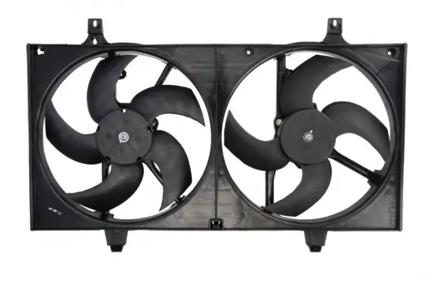 Ventilator radiator (cu carcasa) potrivit NISSAN ALMERA II, PRIMERA 1.5 1.6 1.8 01.00-10.08