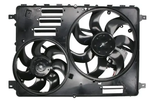 Ventilator radiator (cu carcasa) potrivit VOLVO S60 II, S80 II, V60 I, V60 II, V70 II, V70 III, V70 III KOMBI, XC60 I, XC60 II, XC70 II 2.0-4.4 05.05-12.21