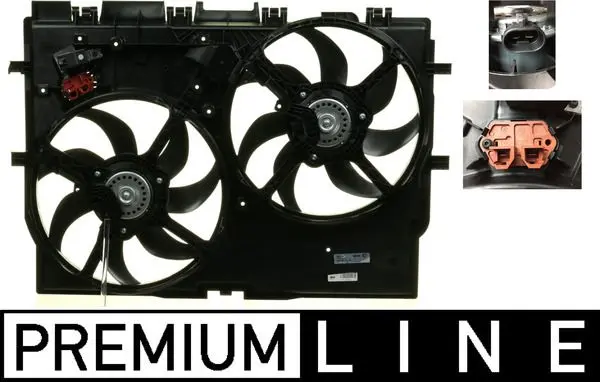 Ventilator, radiator MAHLE BEHR *** PREMIUM LINE *** CFF 230 000P