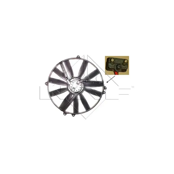 Ventilator, radiator NRF 47300