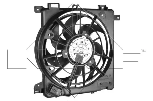 Ventilator, radiator NRF 47622