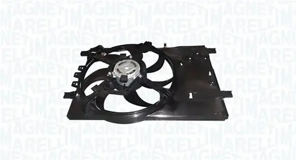 Ventilator radiator potrivit FIAT GRANDE PUNTO, PUNTO, PUNTO EVO, PUNTO EVO HATCHBACK, PUNTO HATCHBACK; OPEL CORSA D, CORSA D HATCHBACK 0.9-1.4LPG 06.05-