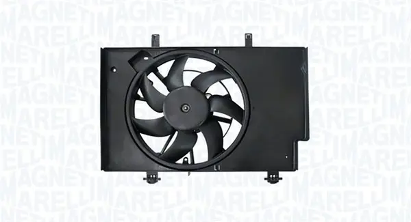 Ventilator radiator potrivit FORD B-MAX, FIESTA, FIESTA VI 1.25-1.6D 06.08-