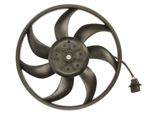 Ventilator radiator potrivit SEAT CORDOBA, IBIZA III; SKODA FABIA I, FABIA I PRAKTIK, FABIA II, ROOMSTER, ROOMSTER PRAKTIK; VW FOX, POLO 1.4D 10.01-03.10