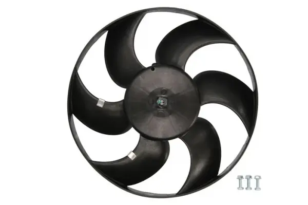 Ventilator radiator Stanga potrivit CITROEN BERLINGO, BERLINGO MINIVAN, XSARA, ZX; PEUGEOT 306, PARTNER, PARTNER MINIVAN 1.1-2.0 03.91-12.15