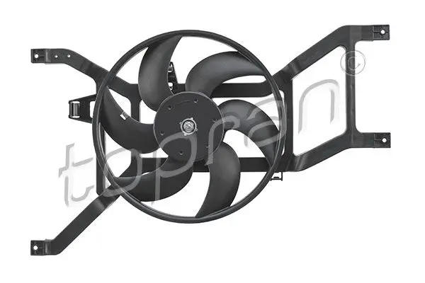 Ventilator, radiator TOPRAN 701 779