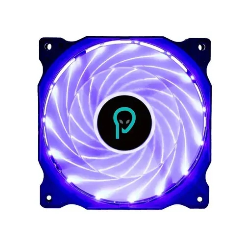 Ventilator Spacer PC Silent 120x120x25 mm SPFC-120-3P-BL, rulment hydraulic, 34CFM, conector 3-pin, led albastru