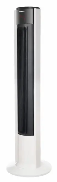 Ventilator turn Heinner HTF-M45WH, 45 W, 3 viteze, Display LED, Oscilatie, Temporizator, H 110 cm (Alb)