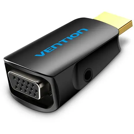 Vention Adaptor Vention AIDB0, HDMI male - VGA male + 3.5 mm