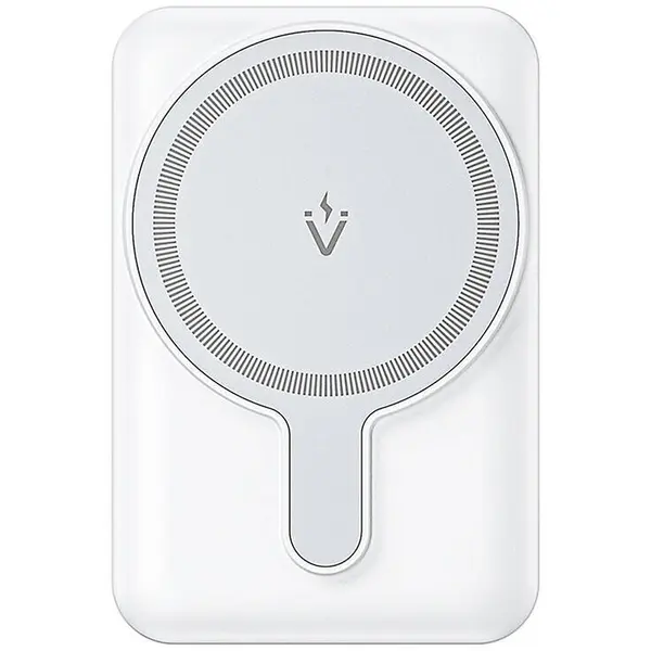 Vention Baterie Externa Vention FHSW0, 5.000 mAh, 20W, magnetic, wireless, 1 x USB-C, , 166g, Alb