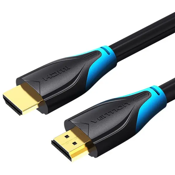 Vention Cablu video Vention, HDMI(T) la HDMI(T), Lungime 1.5m, Rezolutie maxima 4K la 60Hz, conectori auriti, Cupru, Invelis PVC, Negru, AACBG, 6922794732650