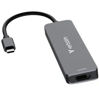 Verbatim Hub multiport Verbatim USB-C Essentials, 6 porturi, Gri