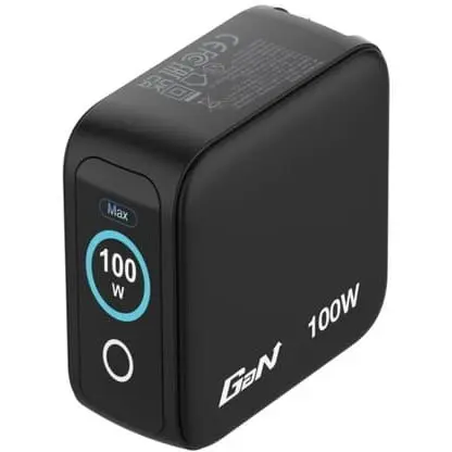 Verbatim Incacator mini GaNcu afisaj Verbatim 30239, 3 porturi, 100 W, Negru