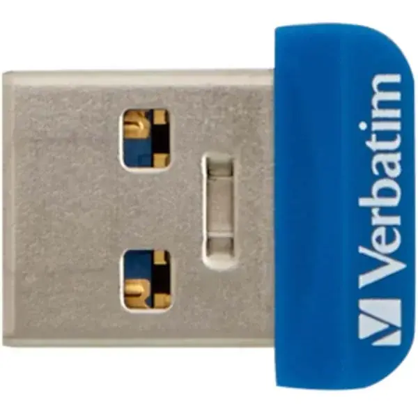 Verbatim Memorie Nano USB VERBATIM Store 'n' Stay, 16 GB, USB 3.0, albastru