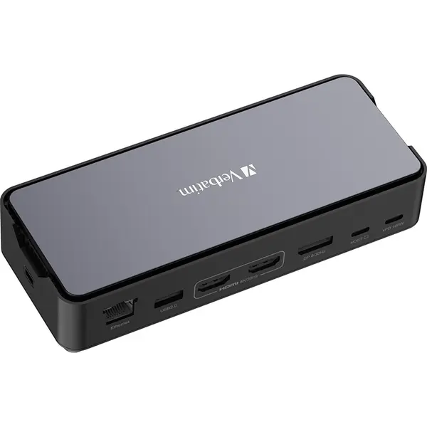 Verbatim Pro Dock Station 15P wSSD CDS-15SSD USB-C Verbatim, Negru