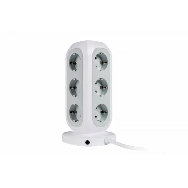 Verbatim Turn Alimentare Cu Priza Multipla Verbatim Eupt-01 2 x USB-C 2 x USB-A Alb