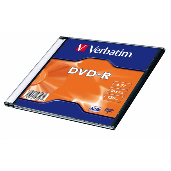 Verbatim Verbatim DVD-R [ slim jewel case | 4,7GB | 16x ]