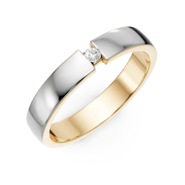 Verigheta aur model BESPOKE pentru ea cu diamant create in laborator