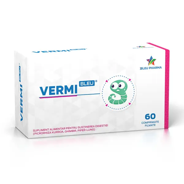Vermi bleu 60 compr.