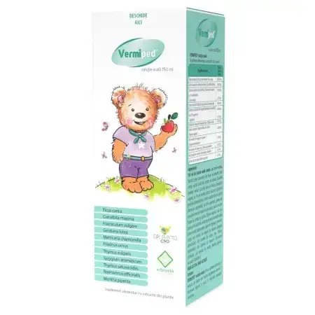 Vermiped picaturi orale 150 ml Erbozeta