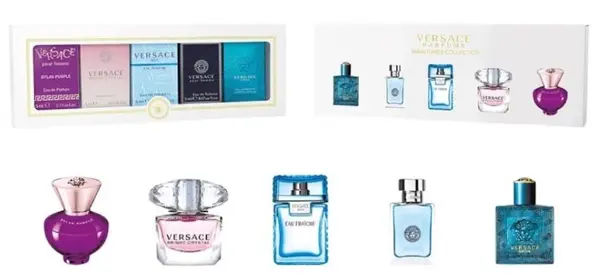 Versace Set Mini Set, 5 x 5 ml