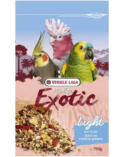 VERSELE-LAGA Exotic Light 750 g - amestec cereale prăjite pentru papagali medii și mari