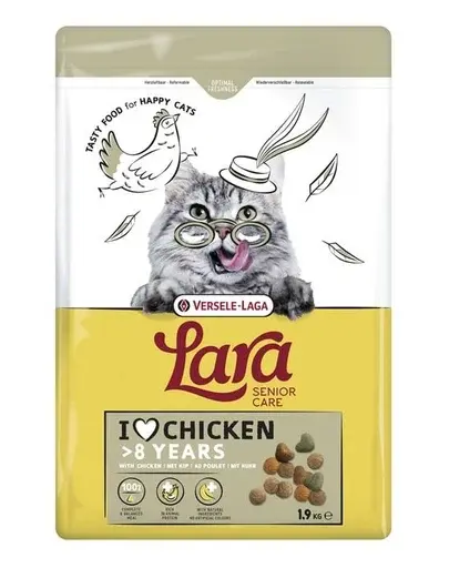 VERSELE-LAGA Lara Senior Chicken 1,9 kg hrană pisici senior