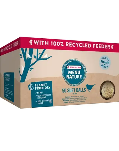 VERSELE-LAGA Menu Nature 50 bile grasime cu alimentator reutilizabil 4,5kg
